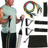 11 In Kit Upgrade Resistance Loop Bands Home Exercise Sports Fitness