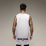 Cotton Gym Clothing Fitness Tank Tops Men Extend Cut Off Dropped Armholes Sports Vest Bodybuilding Workout Sleeveless Shirt