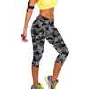 TOIVOTUKSIA Leggings for Women Capris Leggins High Waist Exercise Female Elastic Stretchy Leggings Slim Trousers M-XXL