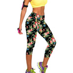 TOIVOTUKSIA Leggings for Women Capris Leggins High Waist Exercise Female Elastic Stretchy Leggings Slim Trousers M-XXL