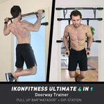 4-In-1 Doorway Trainer Pull-up Bar