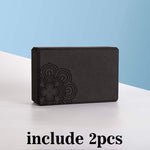 2pcs set EVA yoga block foam brick black Stretching Aid Gym Pilates for Exercise Fitness