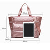 Dry-Wet Separation Yoga Handbags Large Capacity Waterproof Outdoor Gym Sports Travel Crossbody Bags Shoulder Bag for Women