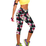 TOIVOTUKSIA Leggings for Women Capris Leggins High Waist Exercise Female Elastic Stretchy Leggings Slim Trousers M-XXL