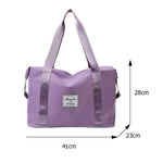 Dry-Wet Separation Yoga Handbags Large Capacity Waterproof Outdoor Gym Sports Travel Crossbody Bags Shoulder Bag for Women