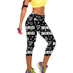 TOIVOTUKSIA Leggings for Women Capris Leggins High Waist Exercise Female Elastic Stretchy Leggings Slim Trousers M-XXL