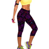 TOIVOTUKSIA Leggings for Women Capris Leggins High Waist Exercise Female Elastic Stretchy Leggings Slim Trousers M-XXL